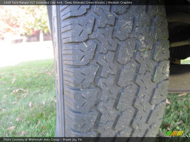Deep Emerald Green Metallic / Medium Graphite 1998 Ford Ranger XLT Extended Cab 4x4