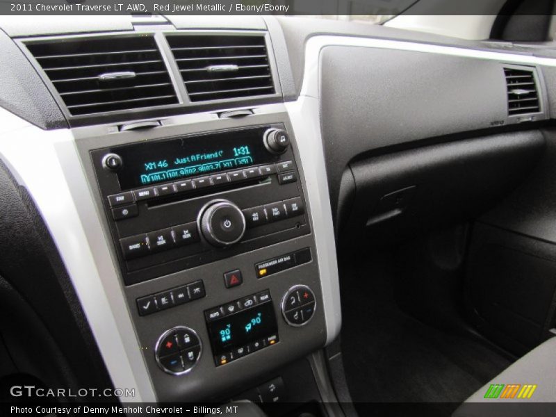 Red Jewel Metallic / Ebony/Ebony 2011 Chevrolet Traverse LT AWD