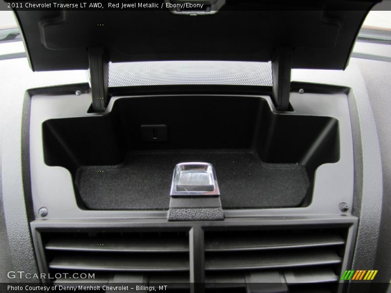 Red Jewel Metallic / Ebony/Ebony 2011 Chevrolet Traverse LT AWD