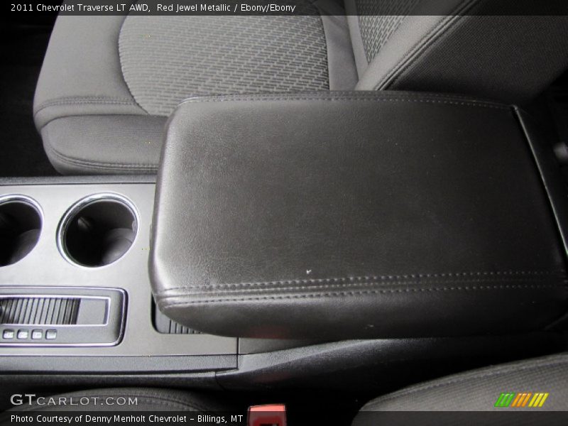 Red Jewel Metallic / Ebony/Ebony 2011 Chevrolet Traverse LT AWD