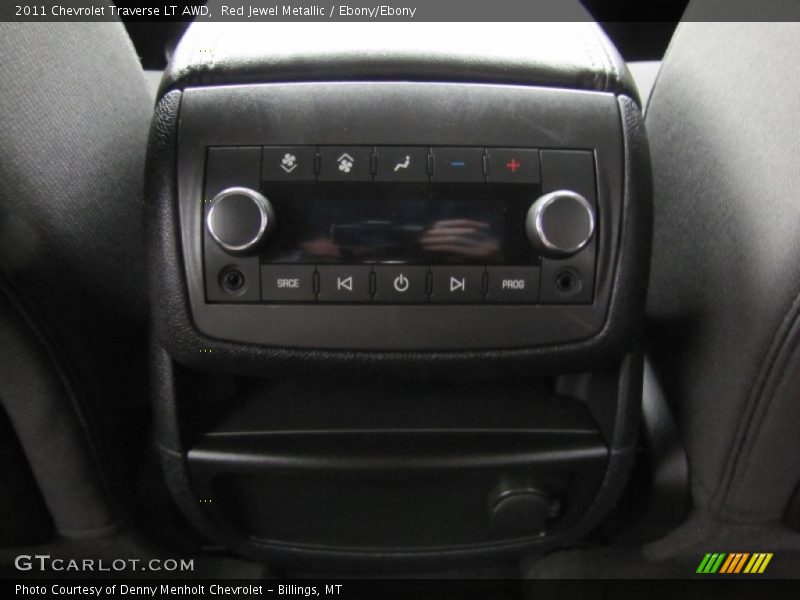 Red Jewel Metallic / Ebony/Ebony 2011 Chevrolet Traverse LT AWD