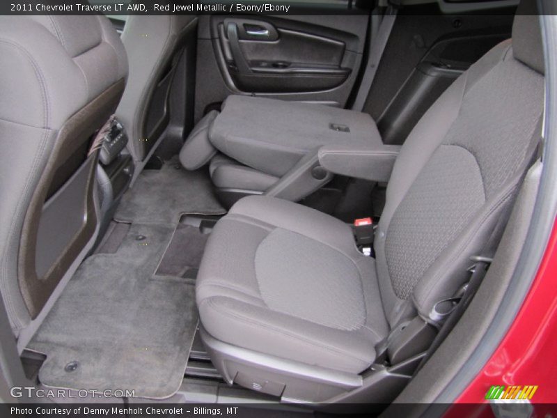 Red Jewel Metallic / Ebony/Ebony 2011 Chevrolet Traverse LT AWD