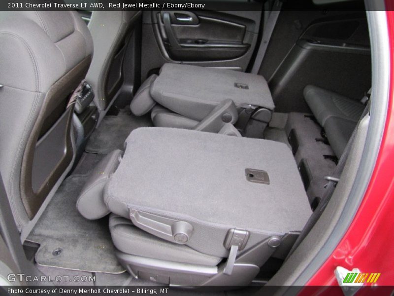 Red Jewel Metallic / Ebony/Ebony 2011 Chevrolet Traverse LT AWD