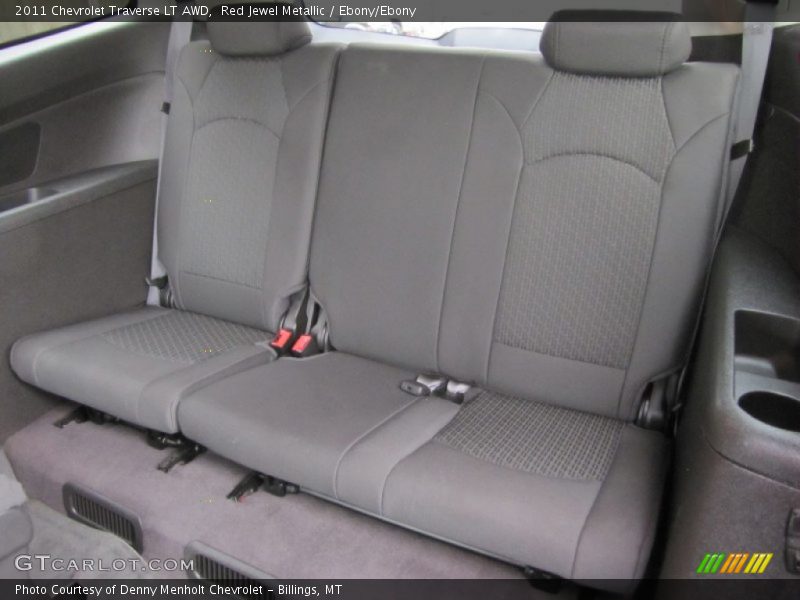 Red Jewel Metallic / Ebony/Ebony 2011 Chevrolet Traverse LT AWD