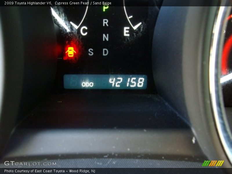 Cypress Green Pearl / Sand Beige 2009 Toyota Highlander V6