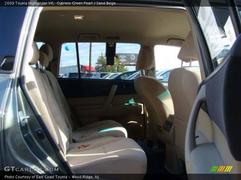 Cypress Green Pearl / Sand Beige 2009 Toyota Highlander V6
