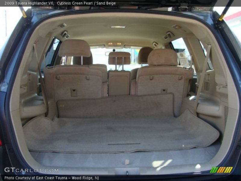 Cypress Green Pearl / Sand Beige 2009 Toyota Highlander V6