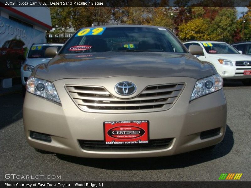 Desert Sand Metallic / Bisque 2009 Toyota Camry LE