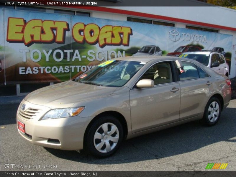 Desert Sand Metallic / Bisque 2009 Toyota Camry LE