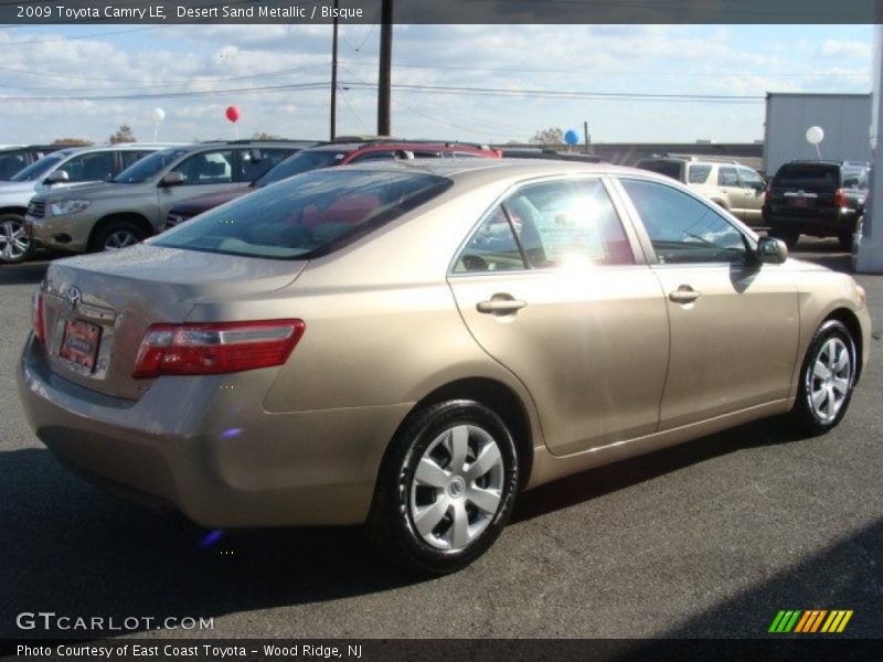 Desert Sand Metallic / Bisque 2009 Toyota Camry LE