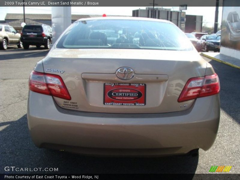 Desert Sand Metallic / Bisque 2009 Toyota Camry LE