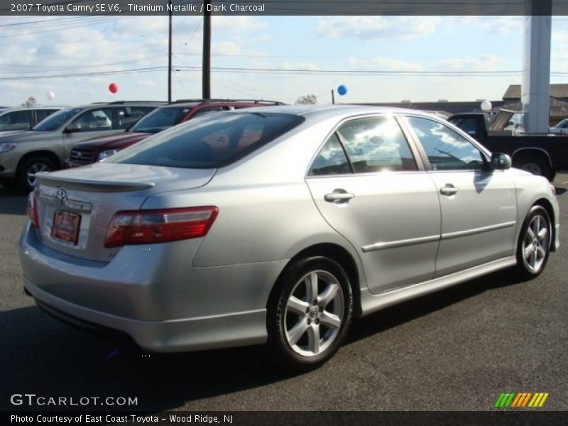 Titanium Metallic / Dark Charcoal 2007 Toyota Camry SE V6