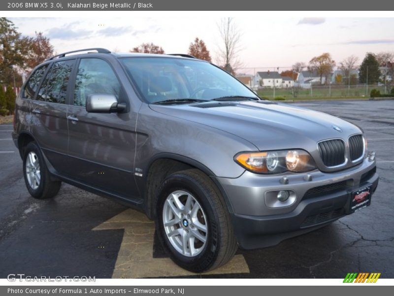 Kalahari Beige Metallic / Black 2006 BMW X5 3.0i
