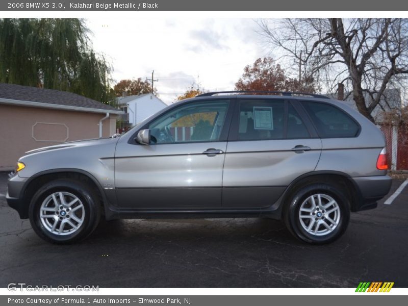 Kalahari Beige Metallic / Black 2006 BMW X5 3.0i