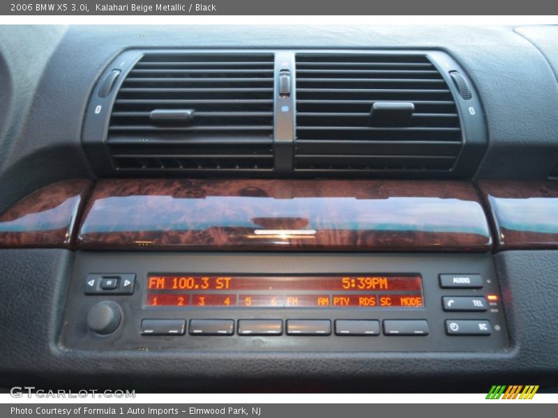 Kalahari Beige Metallic / Black 2006 BMW X5 3.0i