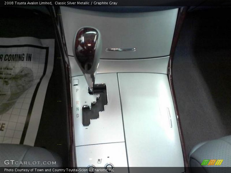 Classic Silver Metallic / Graphite Gray 2008 Toyota Avalon Limited