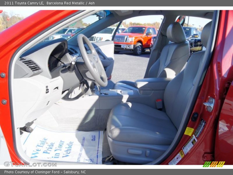 Barcelona Red Metallic / Ash 2011 Toyota Camry LE