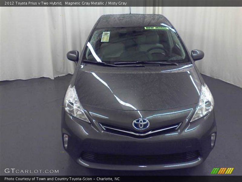 Magnetic Gray Metallic / Misty Gray 2012 Toyota Prius v Two Hybrid