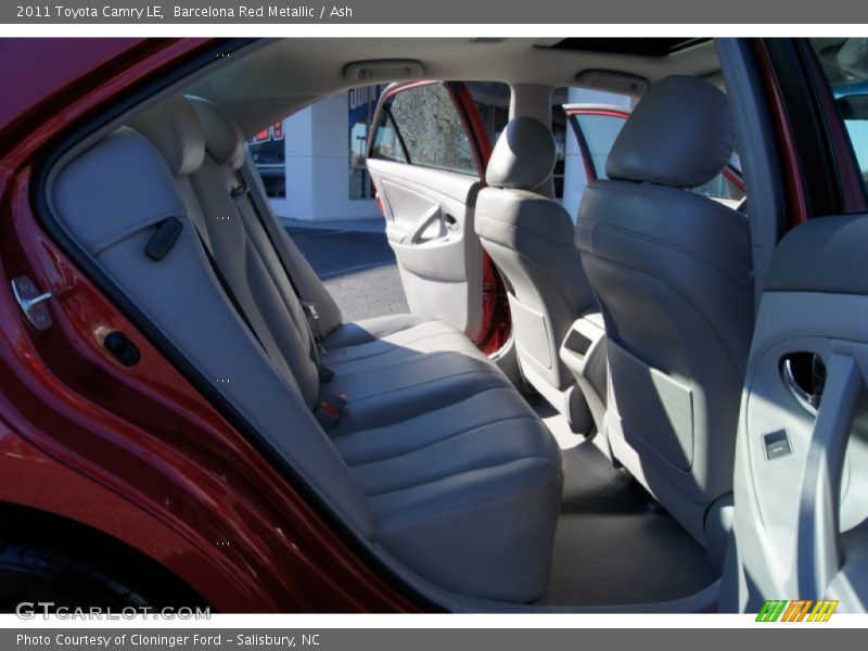 Barcelona Red Metallic / Ash 2011 Toyota Camry LE