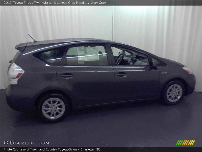 Magnetic Gray Metallic / Misty Gray 2012 Toyota Prius v Two Hybrid