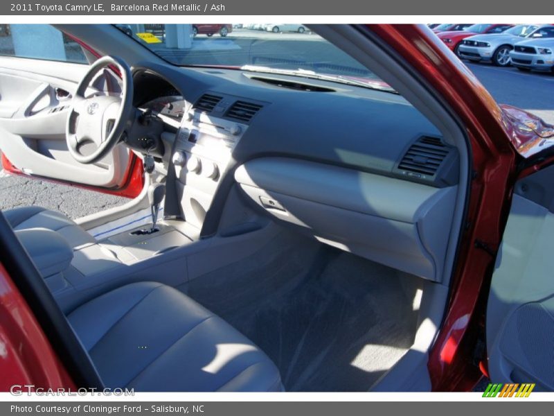 Barcelona Red Metallic / Ash 2011 Toyota Camry LE