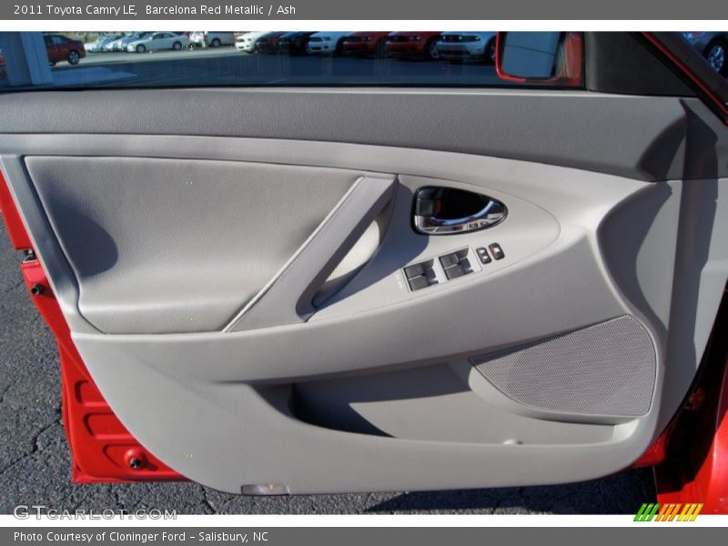 Barcelona Red Metallic / Ash 2011 Toyota Camry LE
