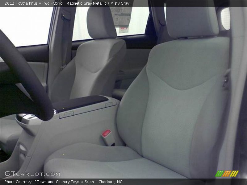 Magnetic Gray Metallic / Misty Gray 2012 Toyota Prius v Two Hybrid