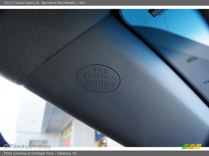 Barcelona Red Metallic / Ash 2011 Toyota Camry LE