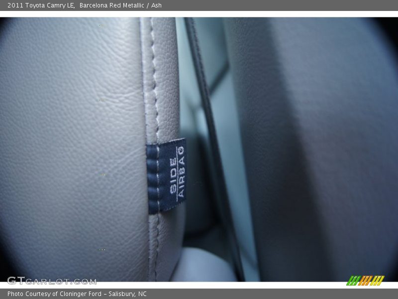 Barcelona Red Metallic / Ash 2011 Toyota Camry LE