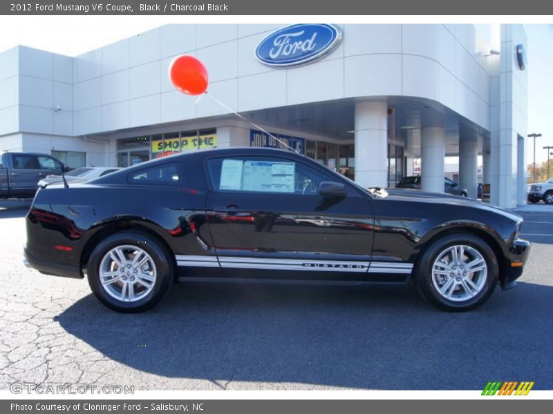 Black / Charcoal Black 2012 Ford Mustang V6 Coupe