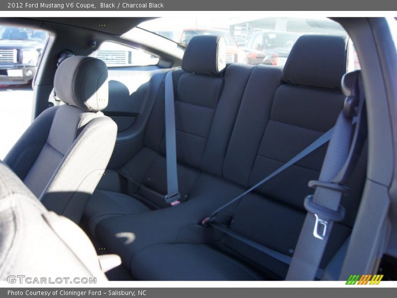 Black / Charcoal Black 2012 Ford Mustang V6 Coupe