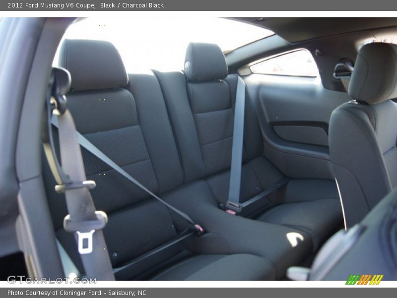 Black / Charcoal Black 2012 Ford Mustang V6 Coupe