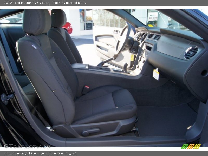 Black / Charcoal Black 2012 Ford Mustang V6 Coupe