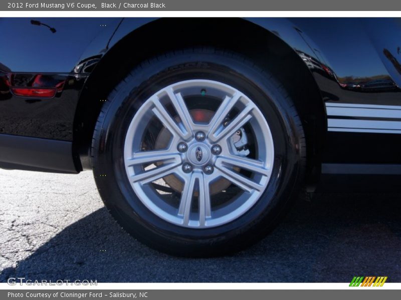 Black / Charcoal Black 2012 Ford Mustang V6 Coupe