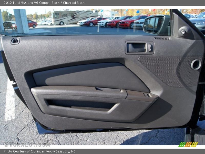 Black / Charcoal Black 2012 Ford Mustang V6 Coupe