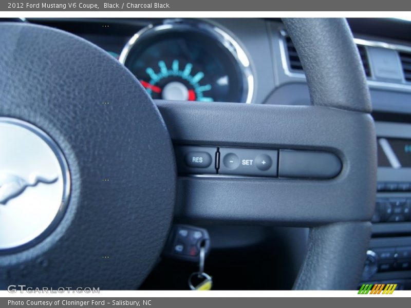 Black / Charcoal Black 2012 Ford Mustang V6 Coupe