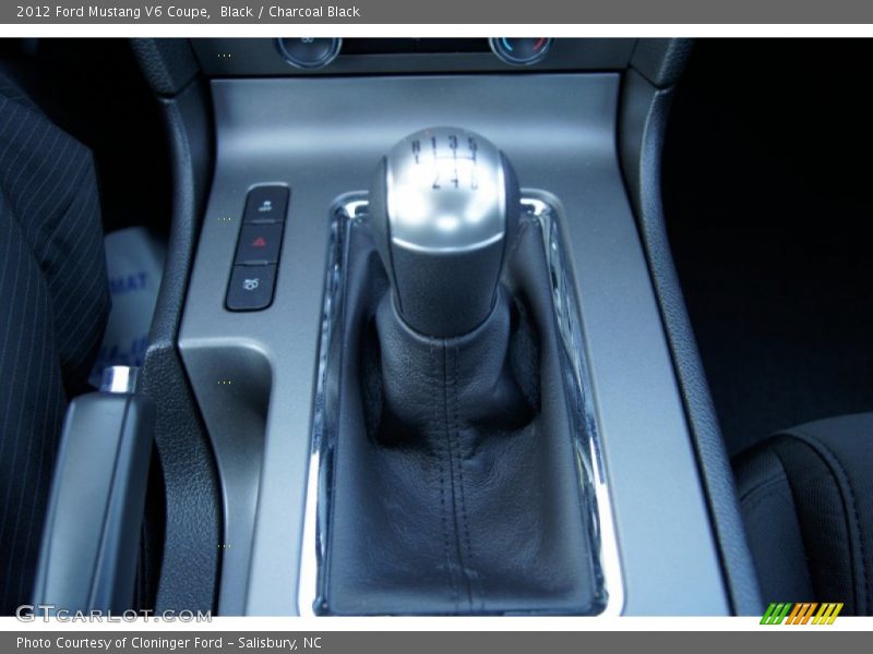 Black / Charcoal Black 2012 Ford Mustang V6 Coupe