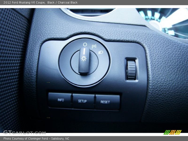 Black / Charcoal Black 2012 Ford Mustang V6 Coupe