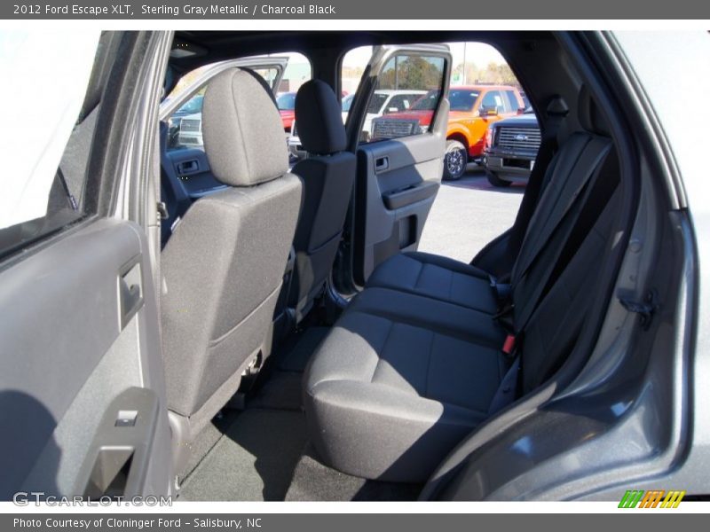 Sterling Gray Metallic / Charcoal Black 2012 Ford Escape XLT
