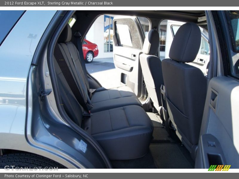 Sterling Gray Metallic / Charcoal Black 2012 Ford Escape XLT