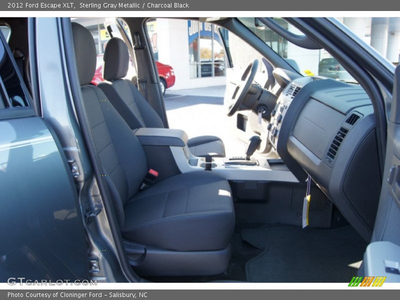 Sterling Gray Metallic / Charcoal Black 2012 Ford Escape XLT