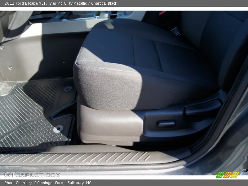 Sterling Gray Metallic / Charcoal Black 2012 Ford Escape XLT