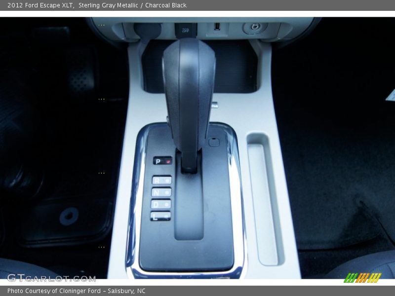 Sterling Gray Metallic / Charcoal Black 2012 Ford Escape XLT