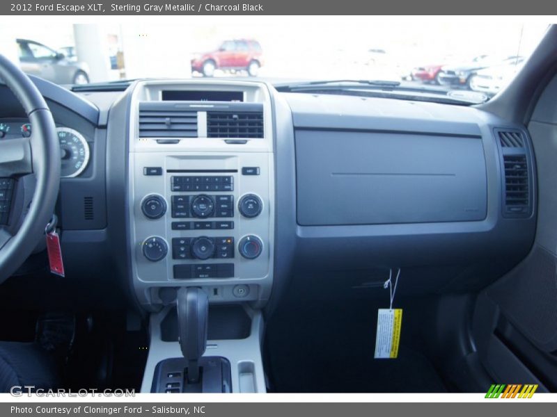 Sterling Gray Metallic / Charcoal Black 2012 Ford Escape XLT