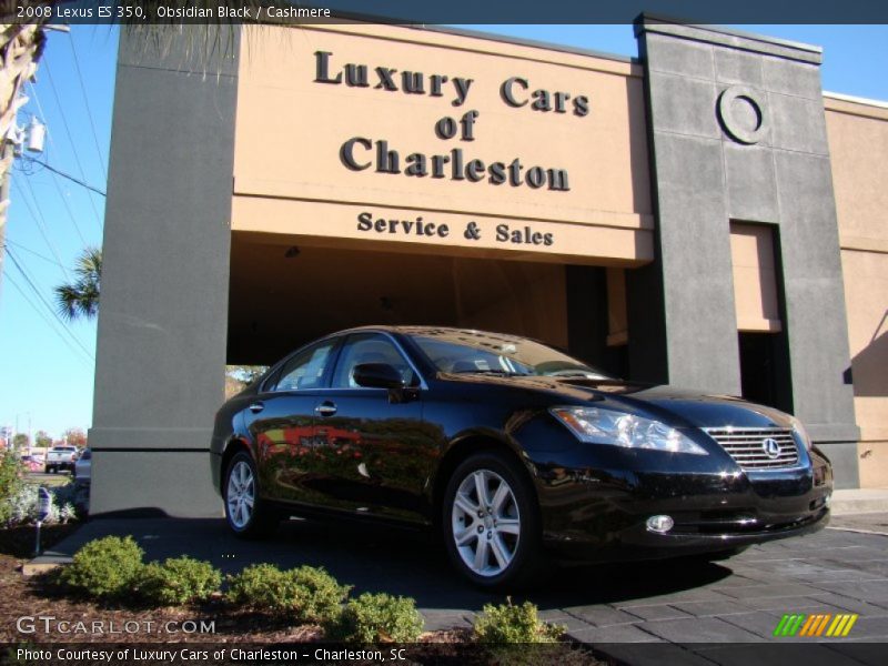 Obsidian Black / Cashmere 2008 Lexus ES 350