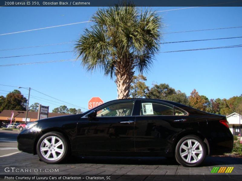 Obsidian Black / Cashmere 2008 Lexus ES 350