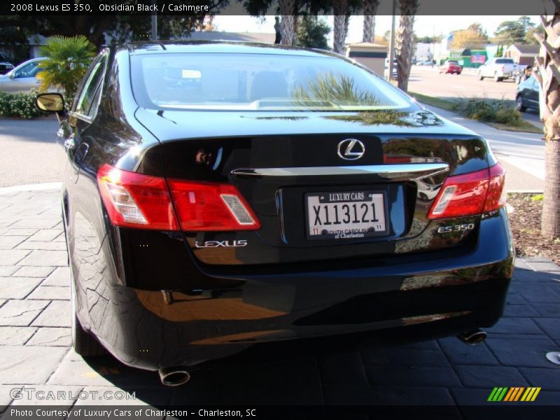 Obsidian Black / Cashmere 2008 Lexus ES 350