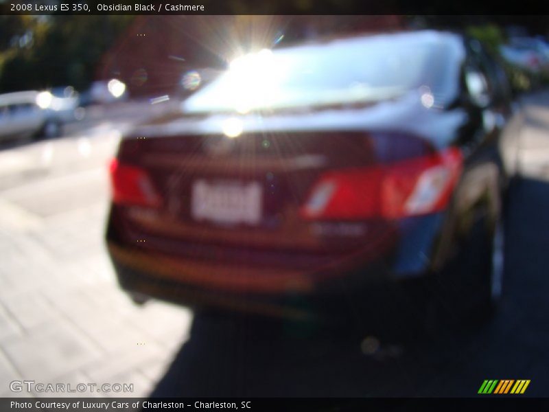 Obsidian Black / Cashmere 2008 Lexus ES 350
