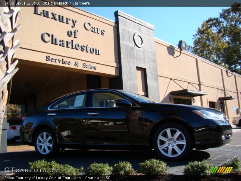 Obsidian Black / Cashmere 2008 Lexus ES 350
