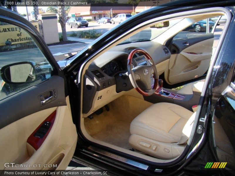 Obsidian Black / Cashmere 2008 Lexus ES 350